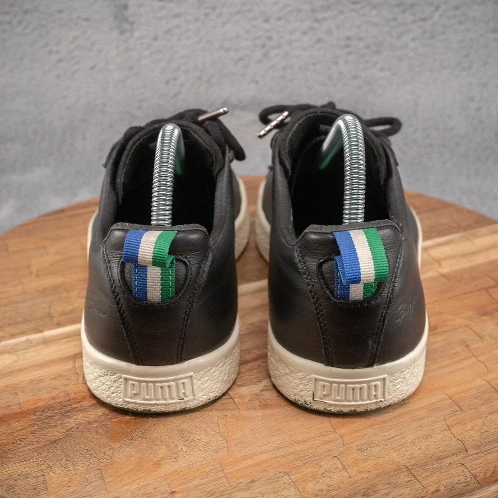 PUMA Clyde Black Sneakers Leather Big Sean Size‎ 8 US